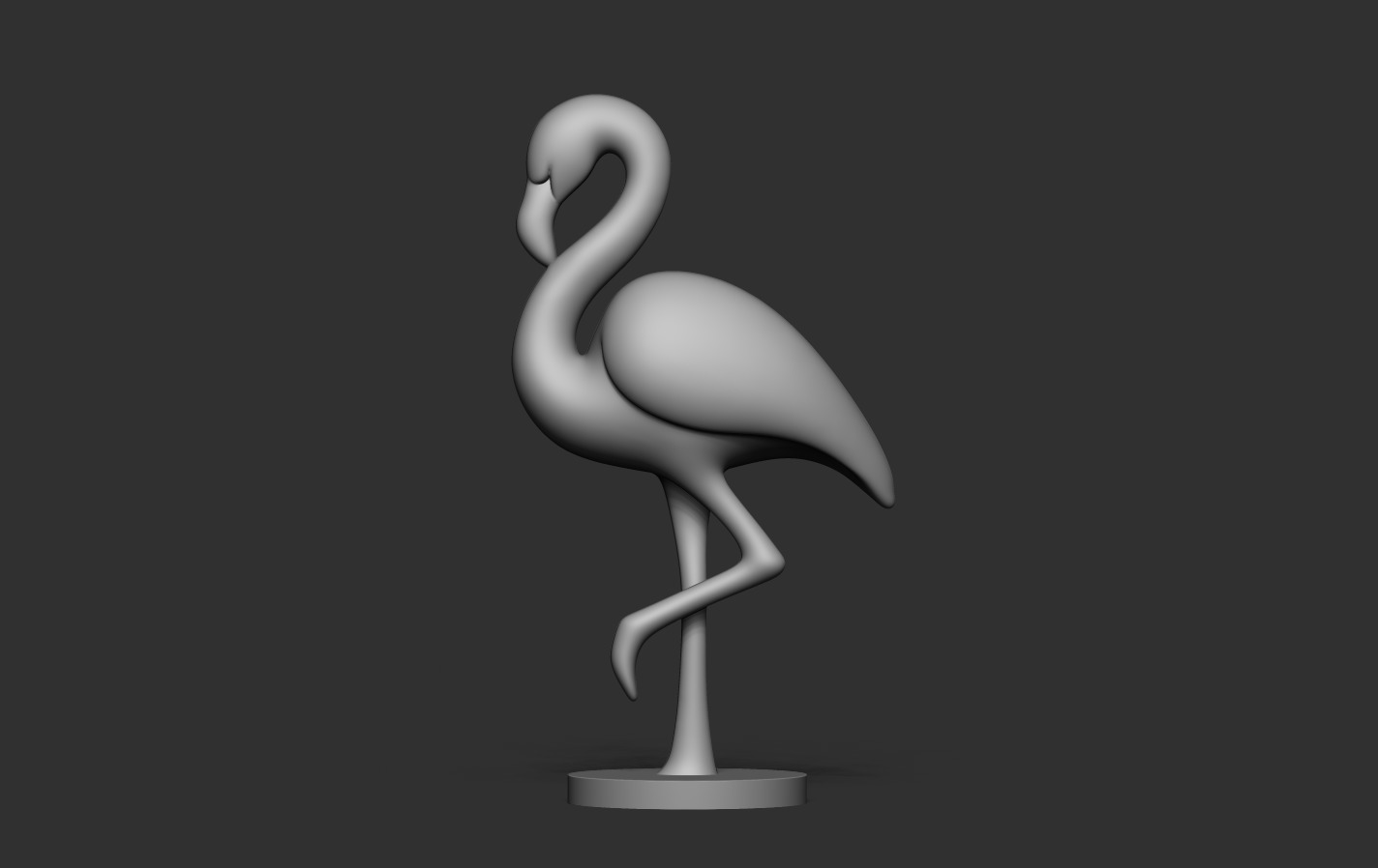 Flamingo 3D print model_13