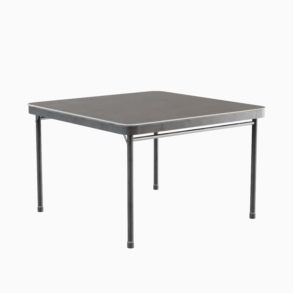 Folding Table Set Low-poly 3D model_15