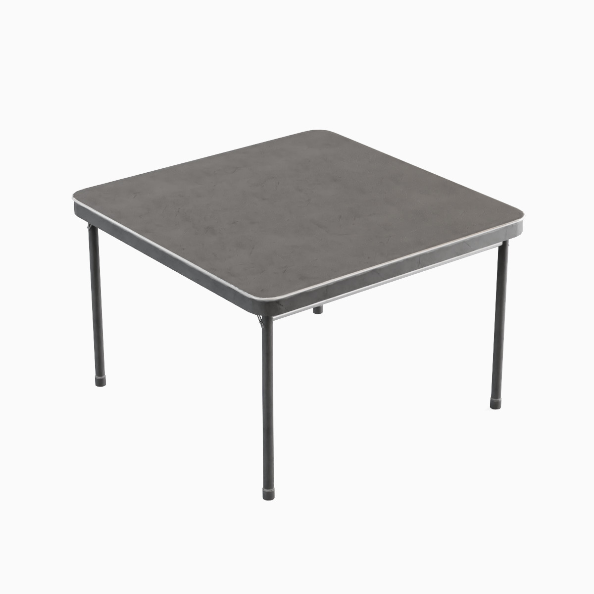 Folding Table Set Low-poly 3D model_18
