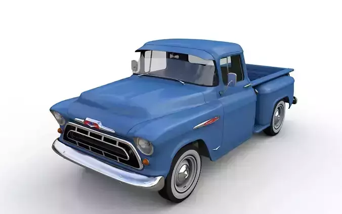 Chevy 3100 Steepside Pickup 1957 3D model