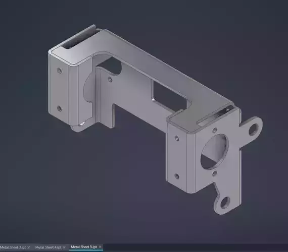 Metal Sheet 5 Practice Exercise  3D print model
