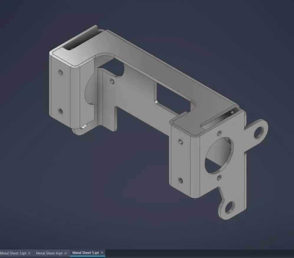 Metal Sheet 5 Practice Exercise  3D print model_0