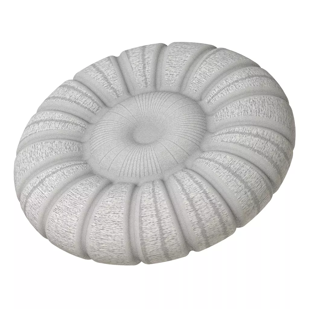 Exquisite Round Pillow 3D print model_0