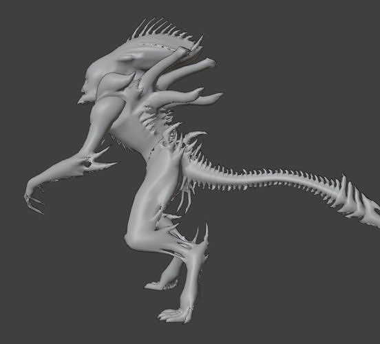 Nebuloth Low-poly 3D model