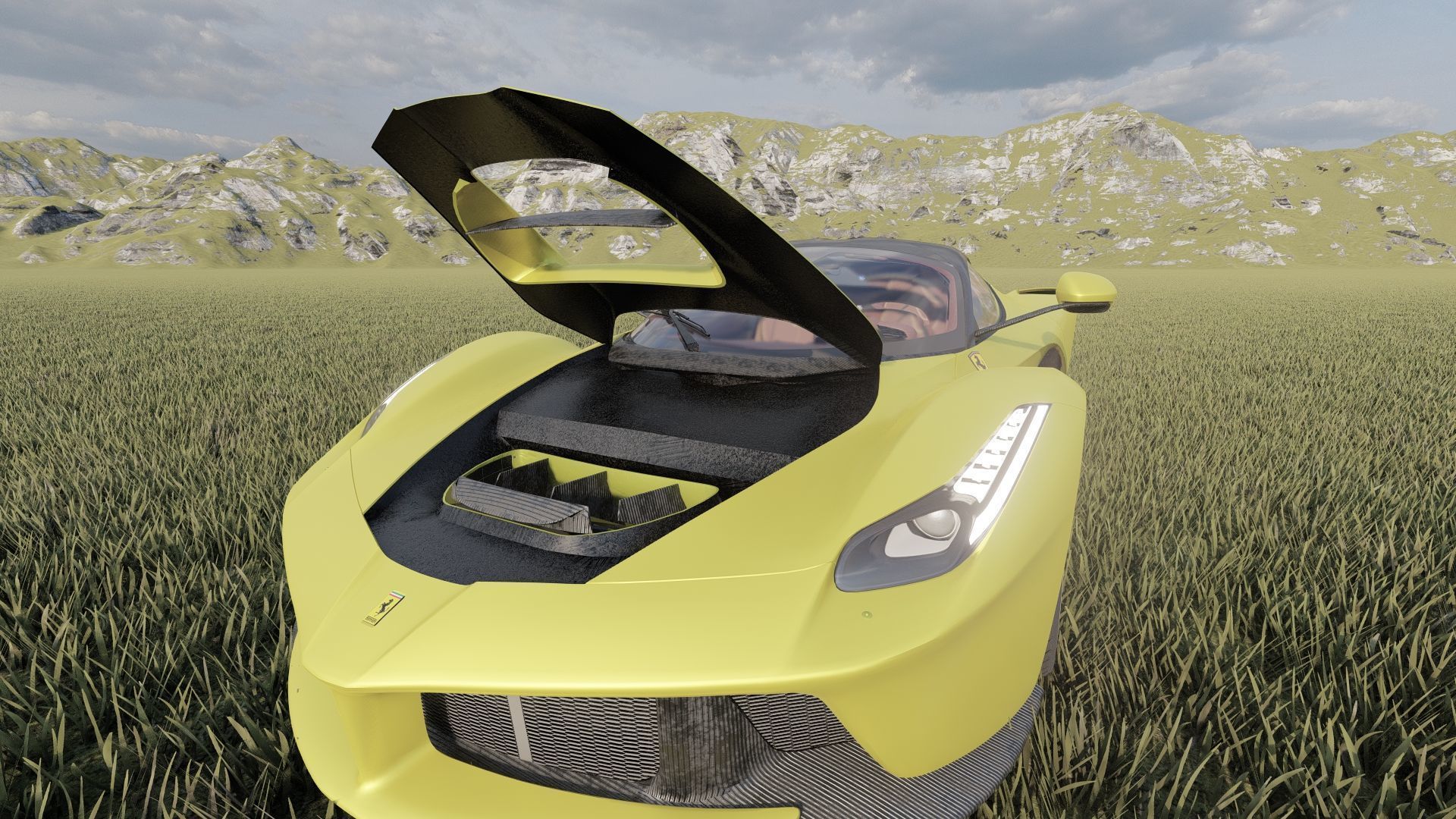 Ferrari laFerrari 3D model_17