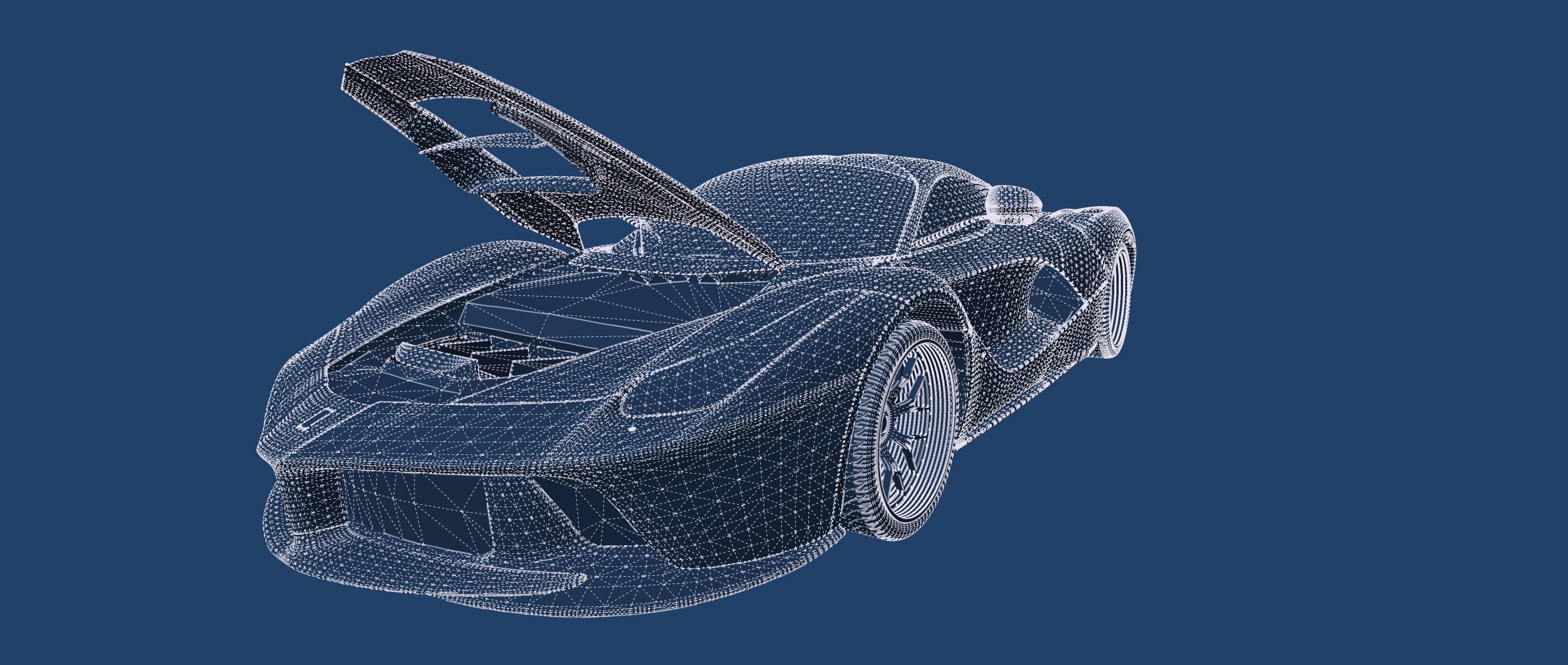 Ferrari laFerrari 3D model_44