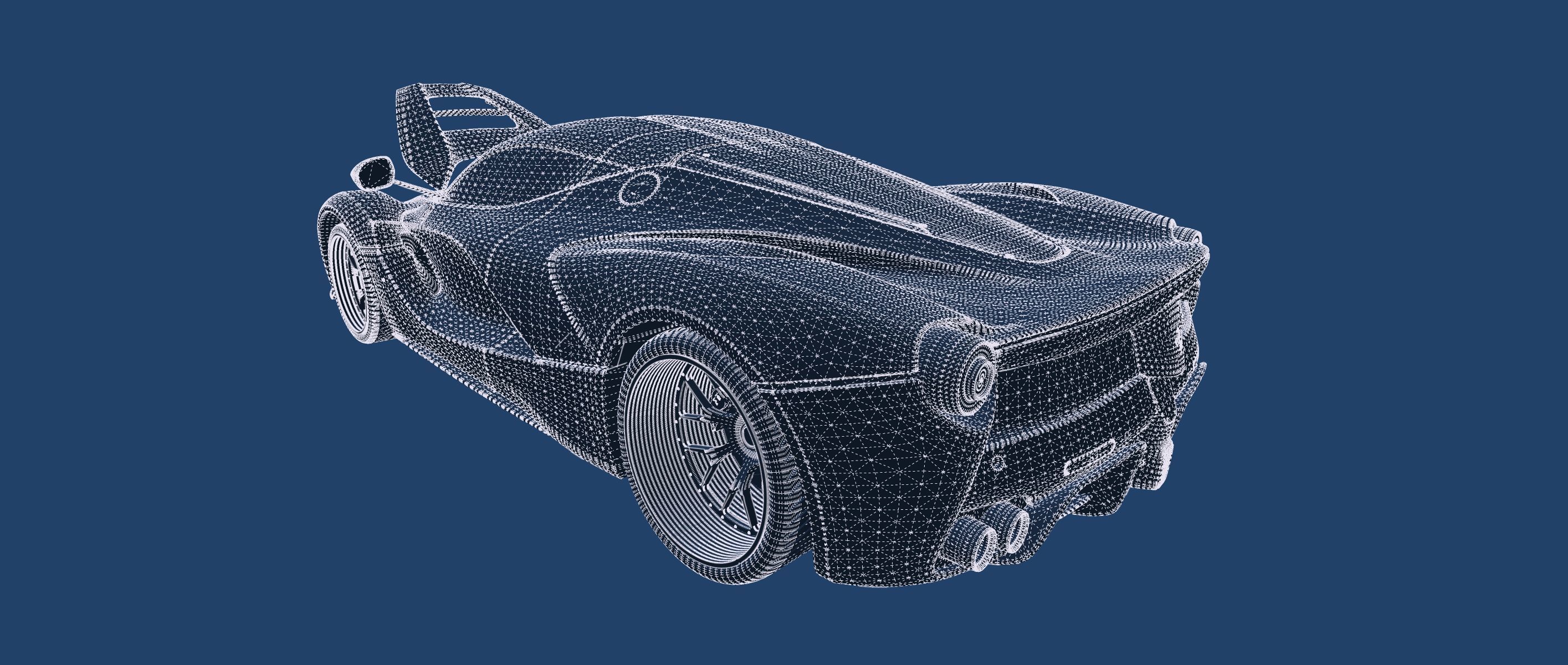 Ferrari laFerrari 3D model_45