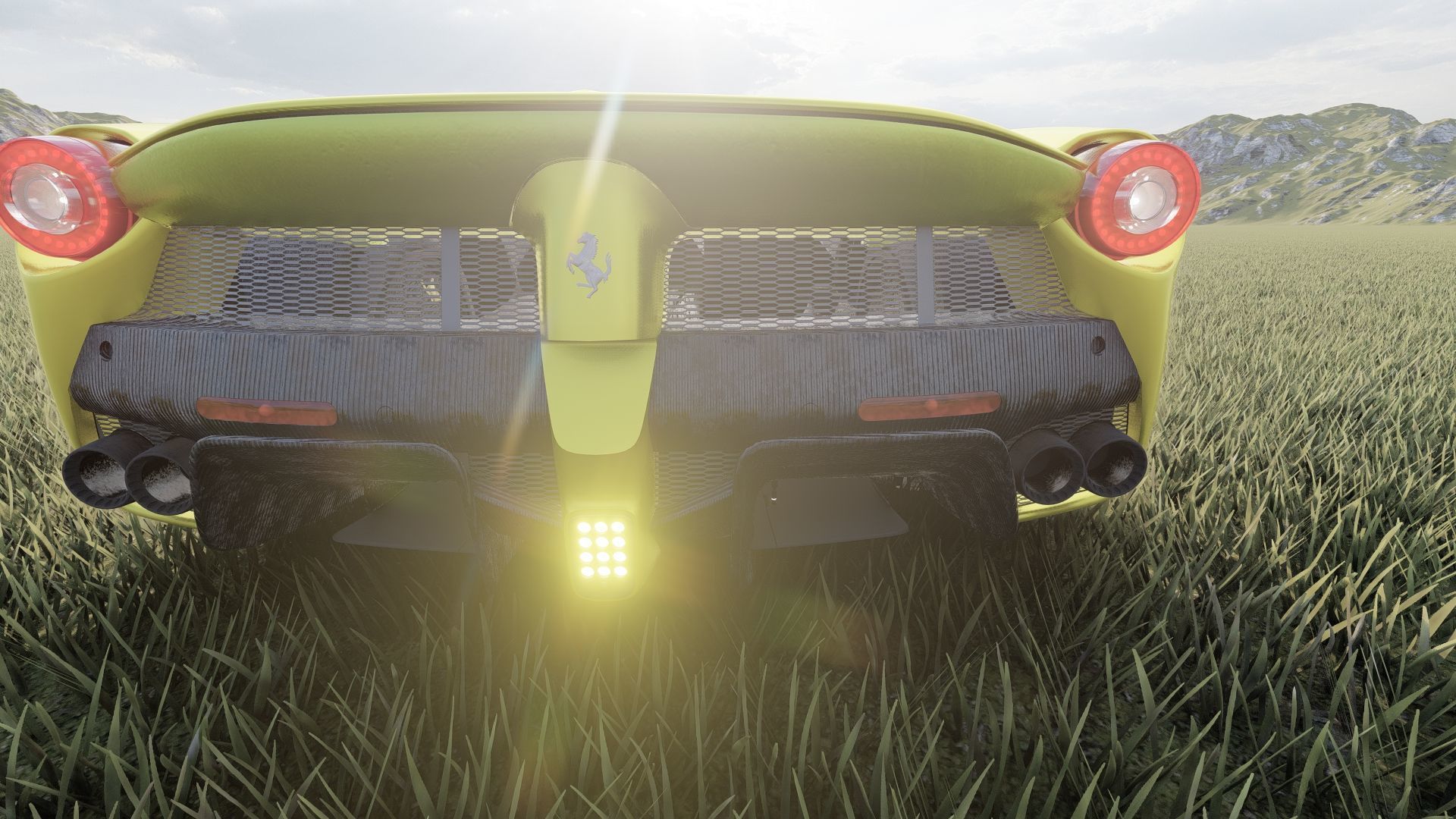 Ferrari laFerrari 3D model_12