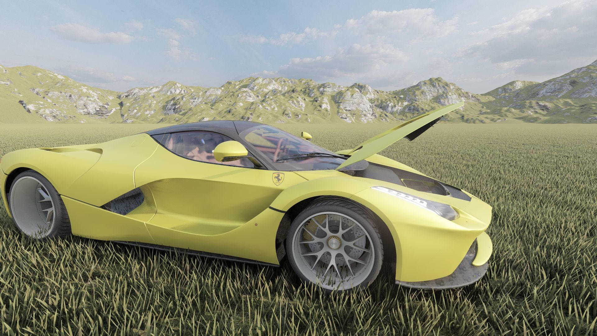 Ferrari laFerrari 3D model_15