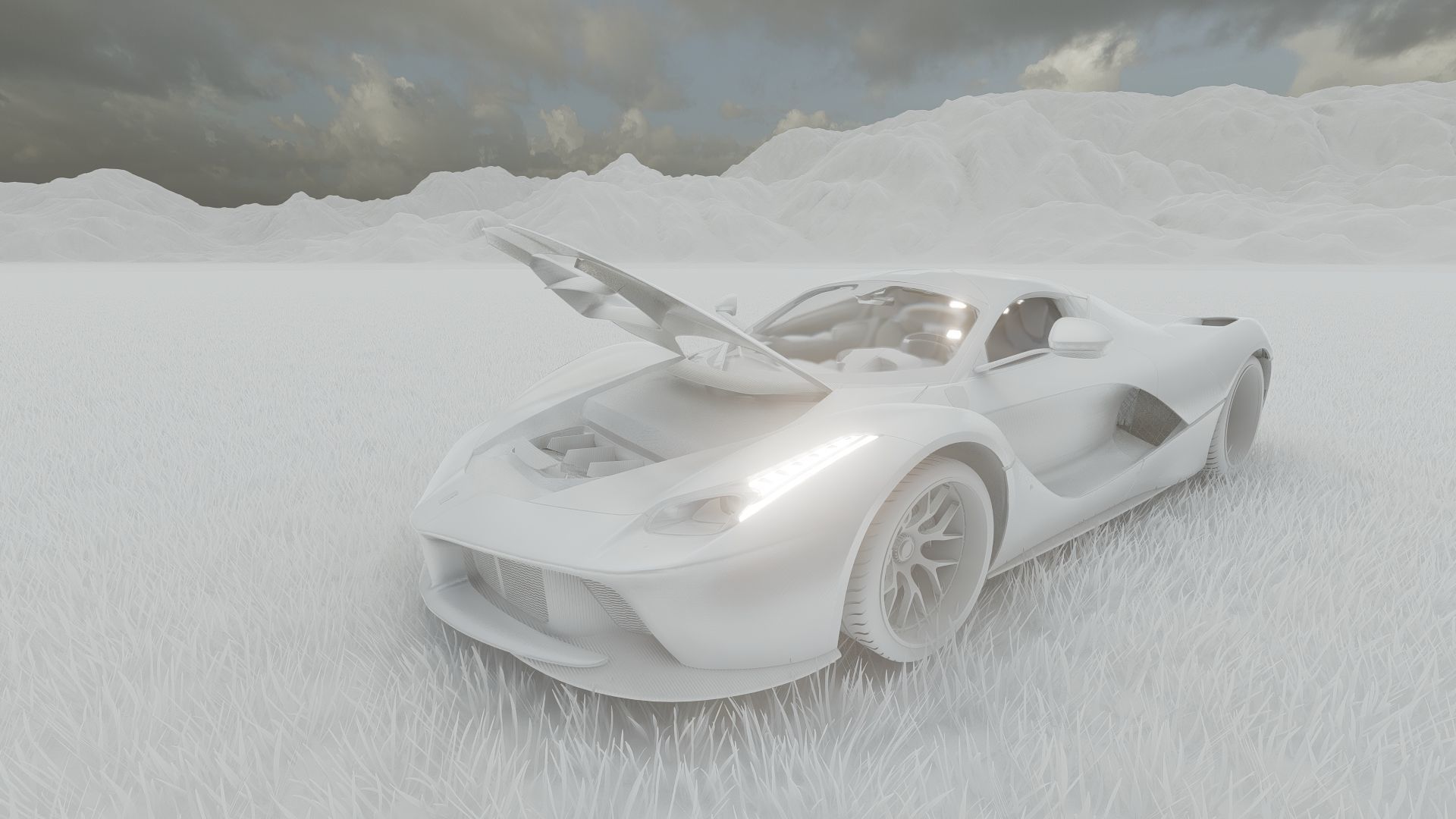 Ferrari laFerrari 3D model_37