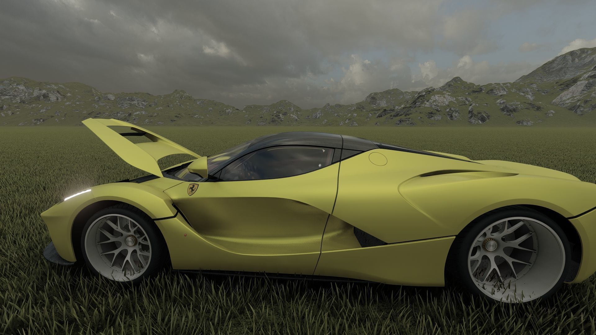 Ferrari laFerrari 3D model_27