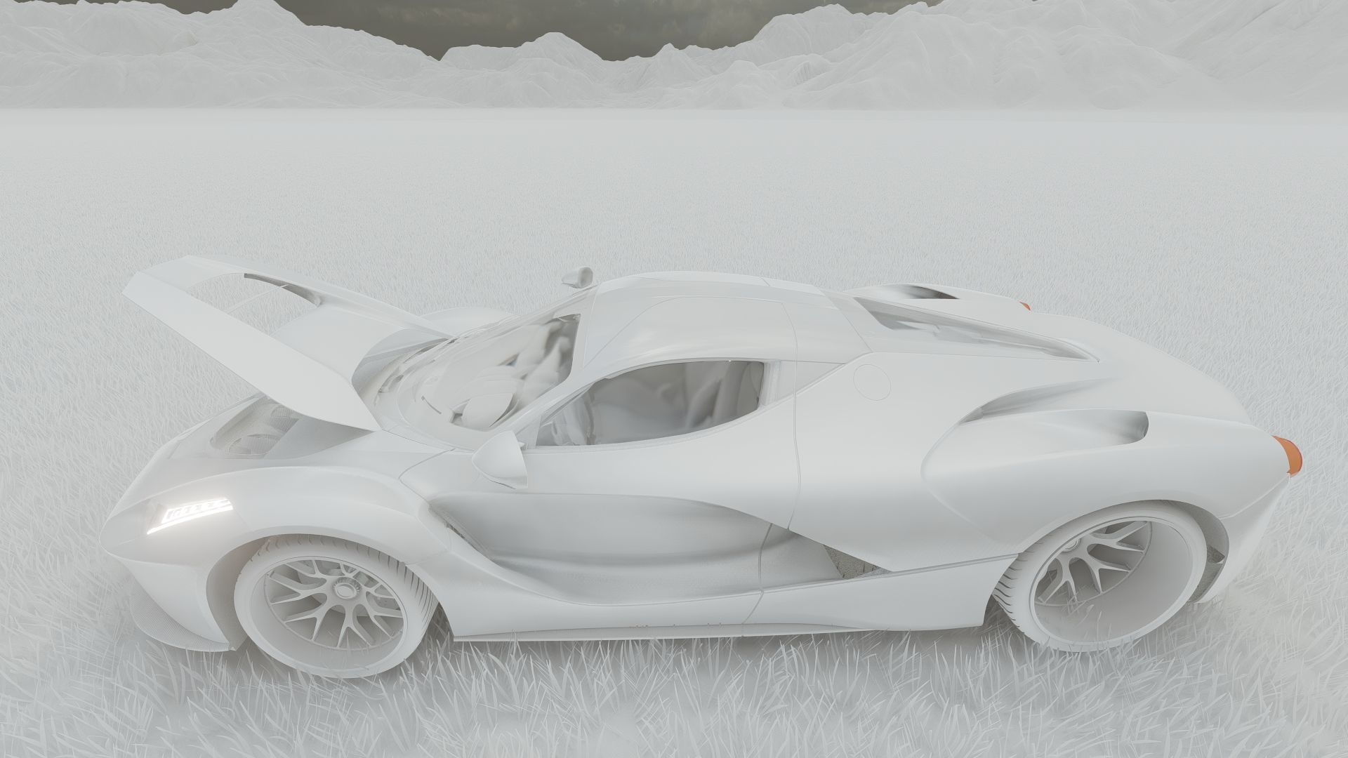 Ferrari laFerrari 3D model_36