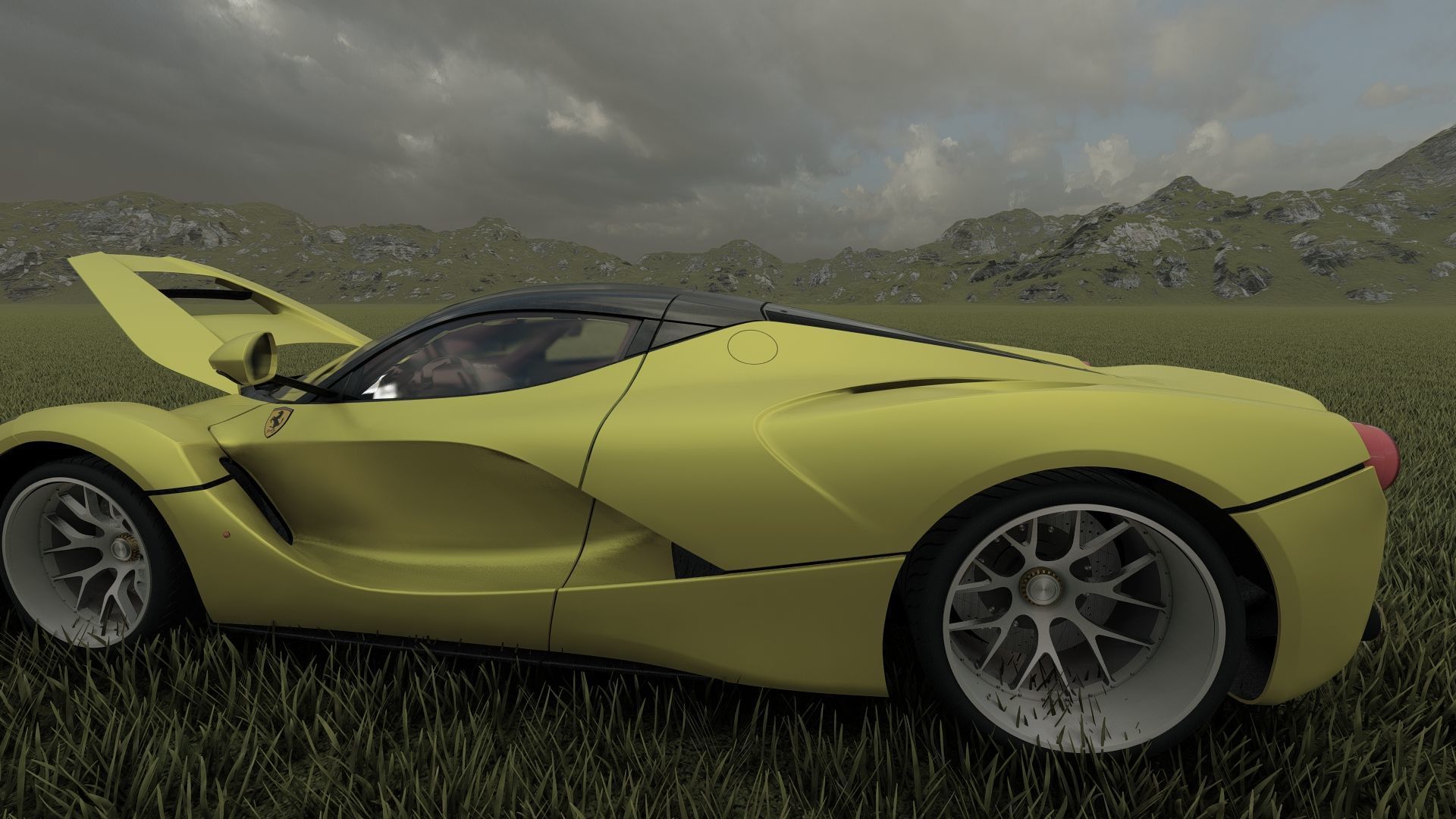 Ferrari laFerrari 3D model_29