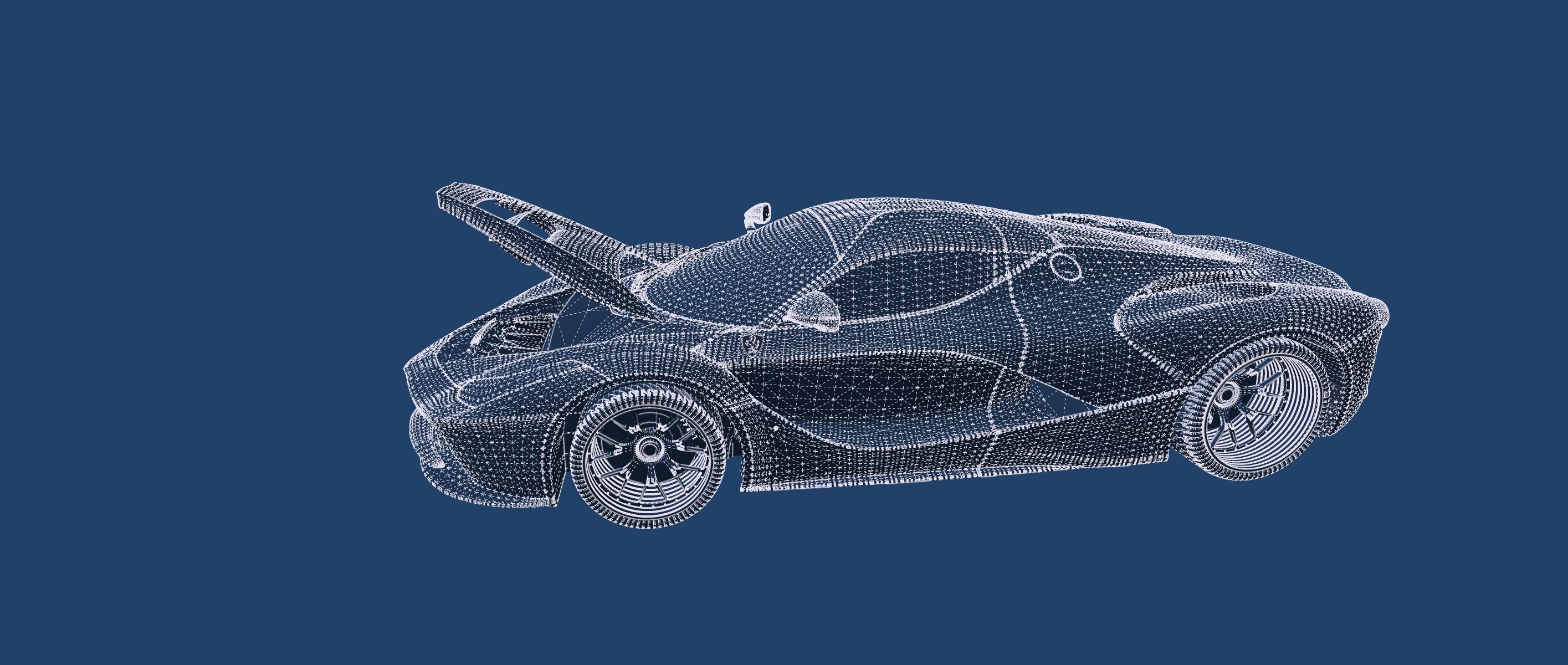 Ferrari laFerrari 3D model_43