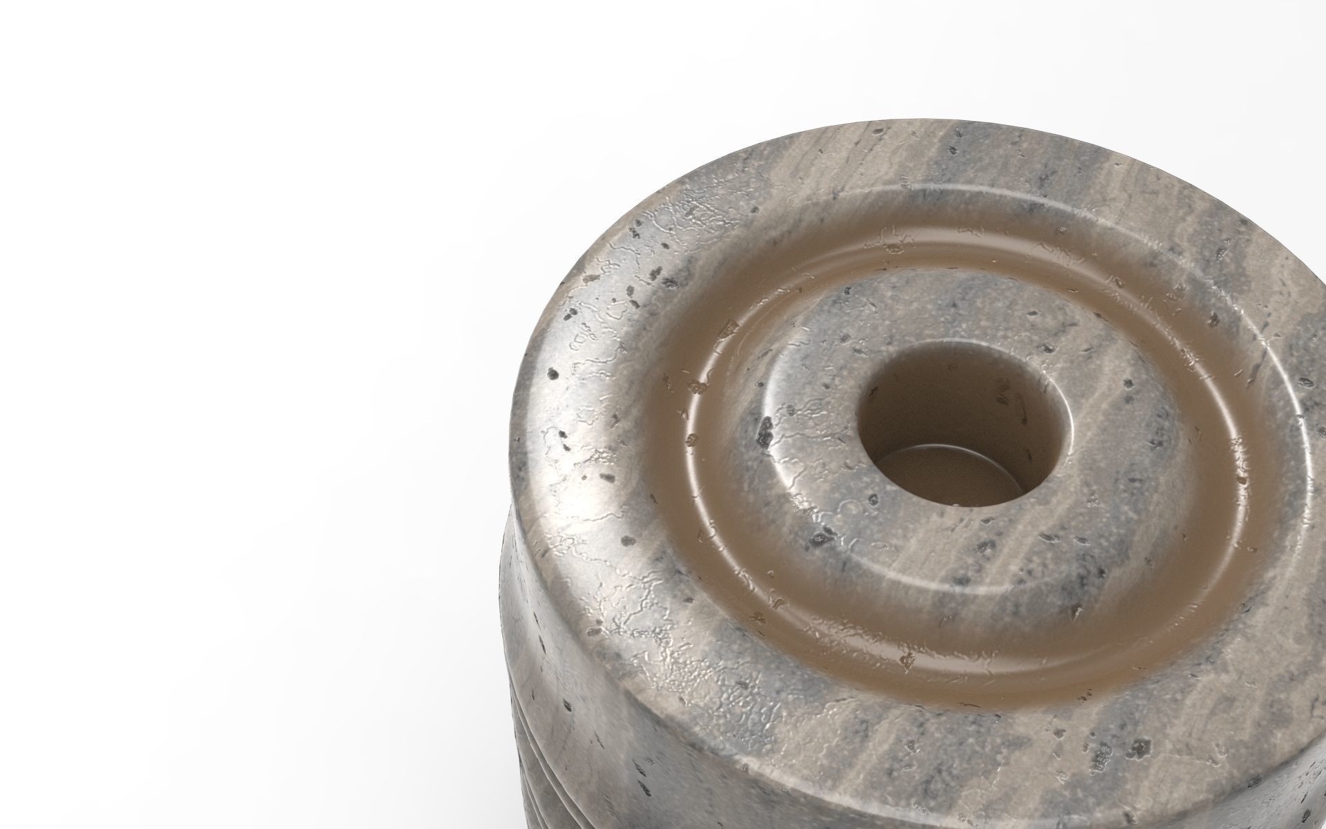 Kopl Candle Holder Low-poly 3D model_3