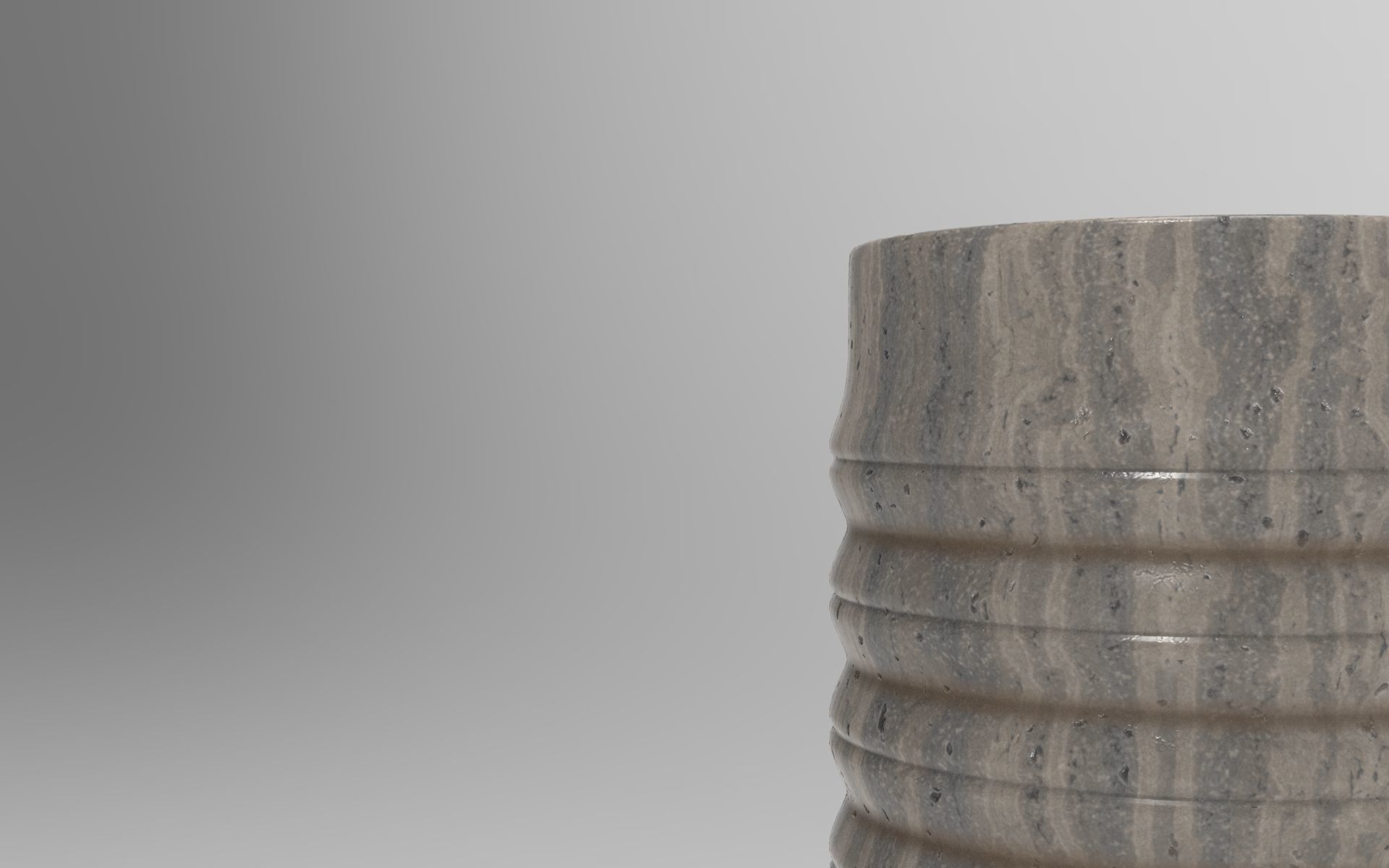 Kopl Candle Holder Low-poly 3D model_1