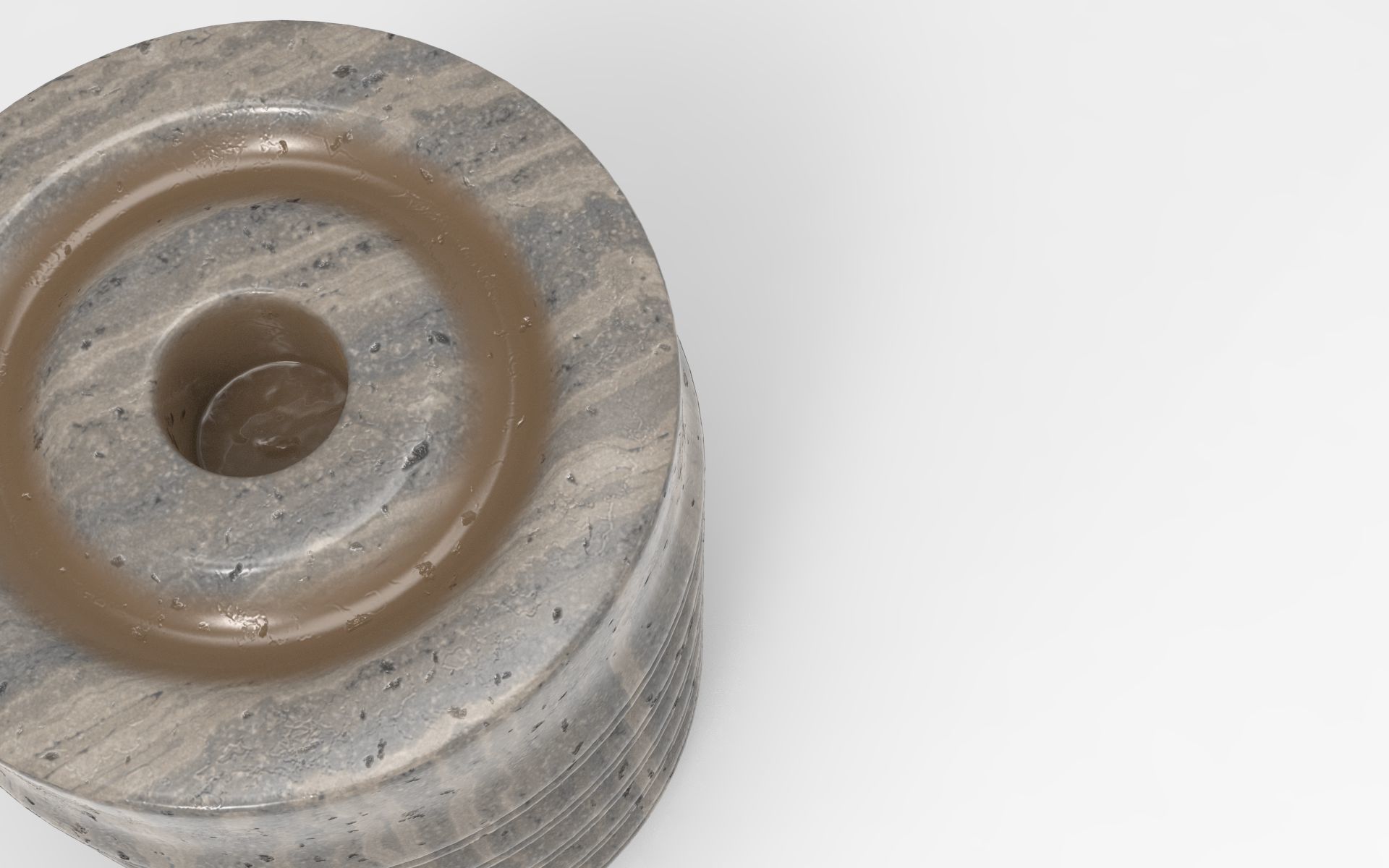 Kopl Candle Holder Low-poly 3D model_2