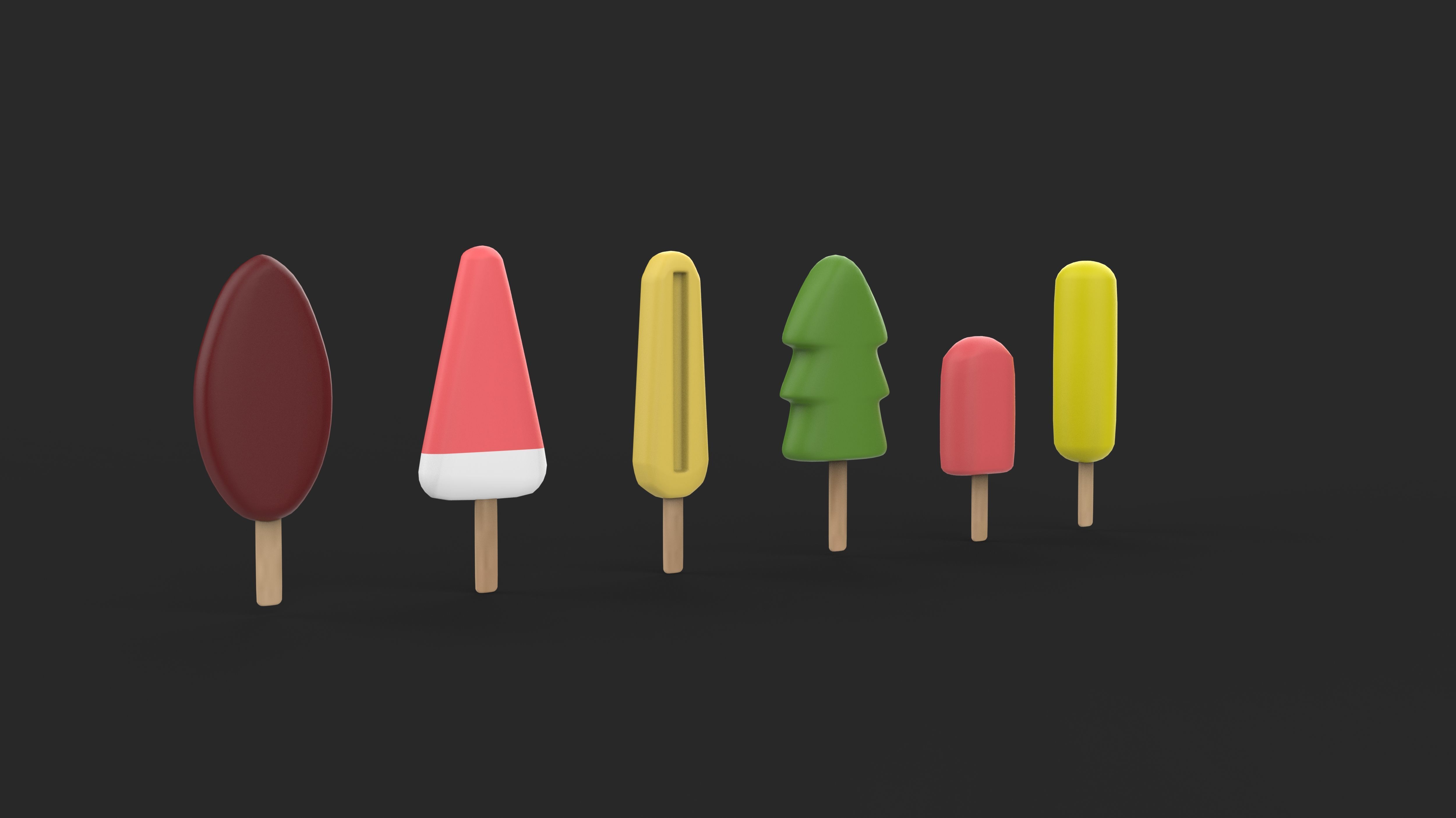 Ice Cream 3D model_4