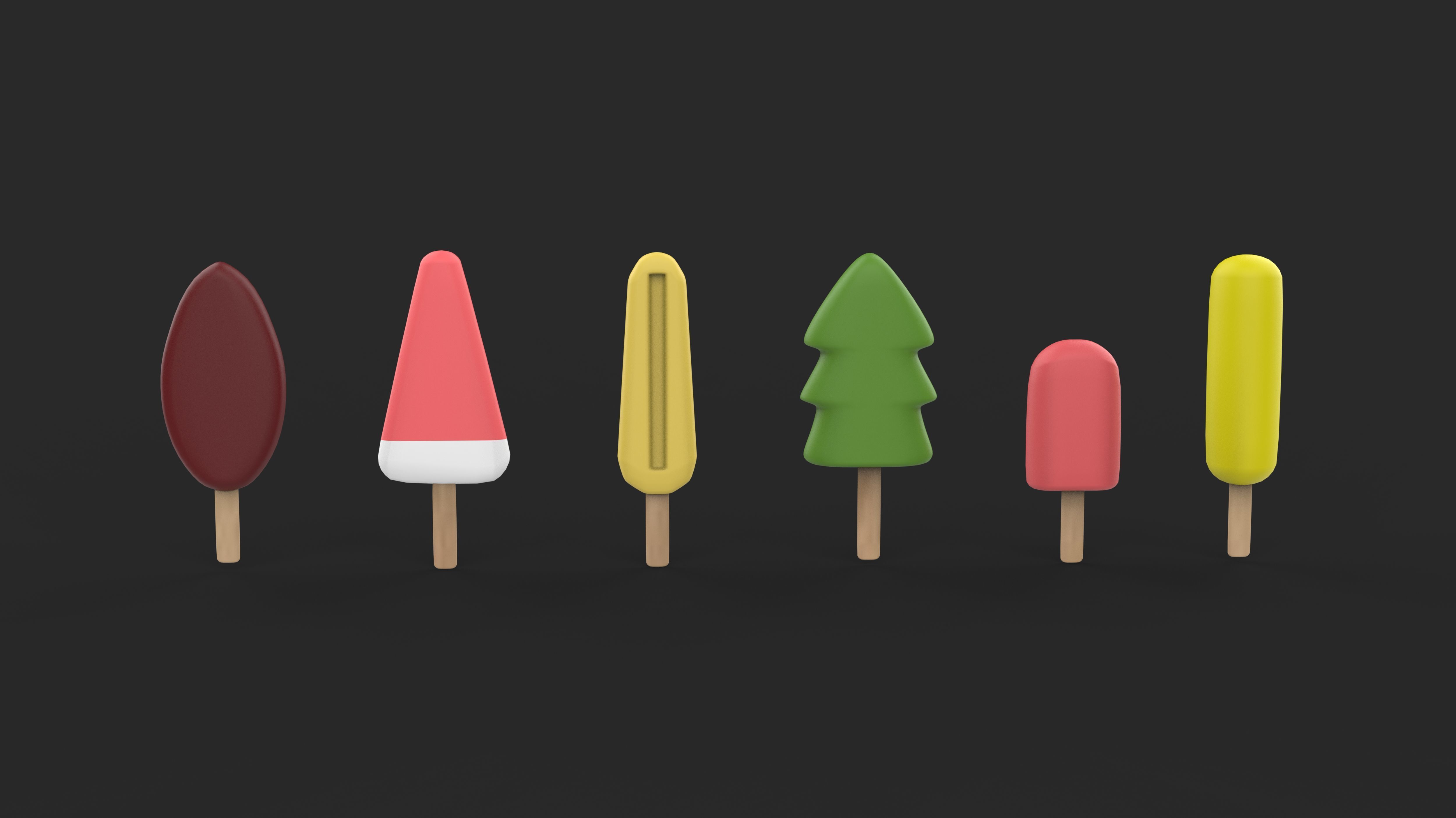 Ice Cream 3D model_2