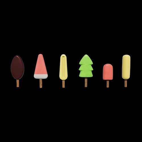 Ice Cream 3D model