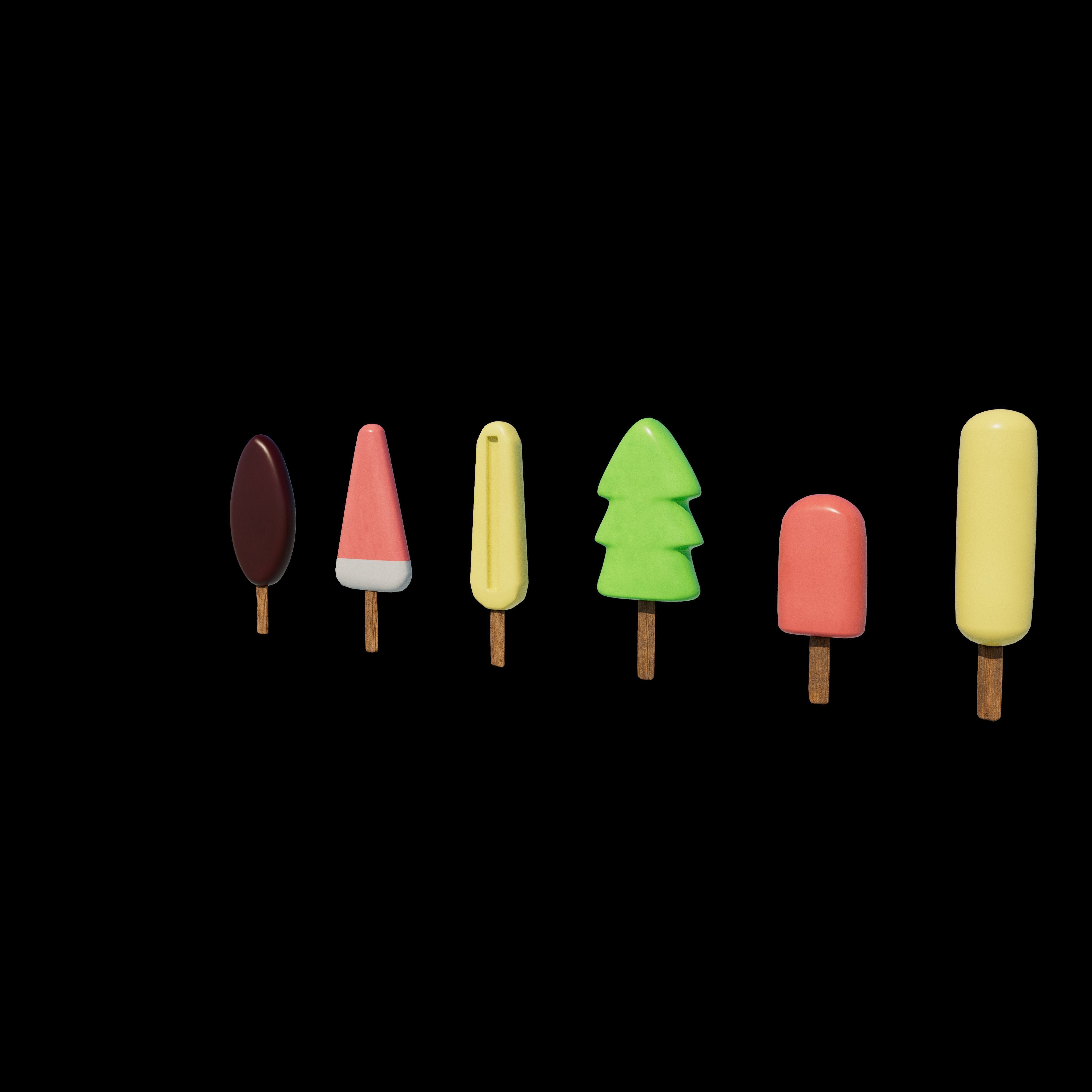Ice Cream 3D model_9