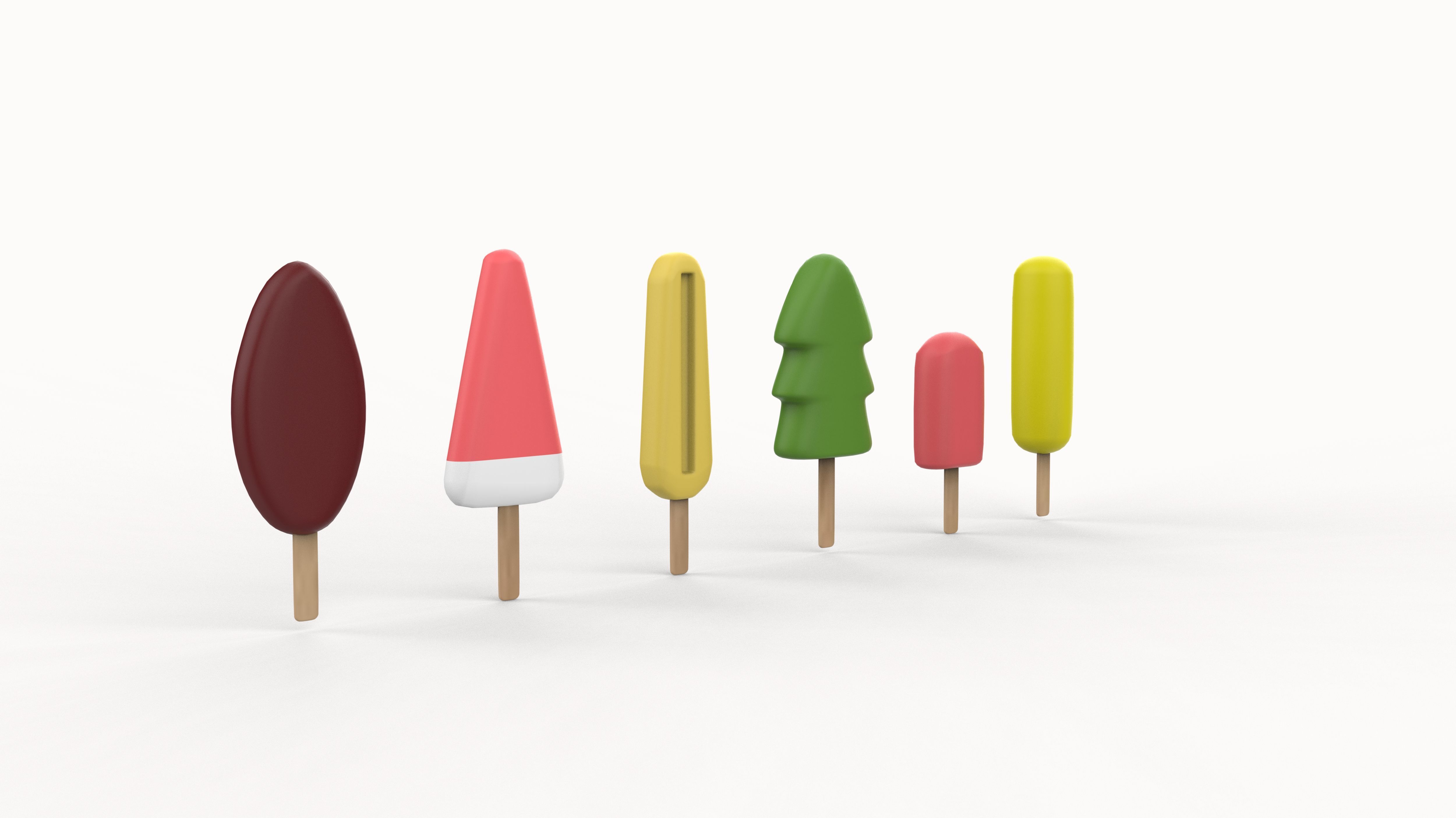 Ice Cream 3D model_7