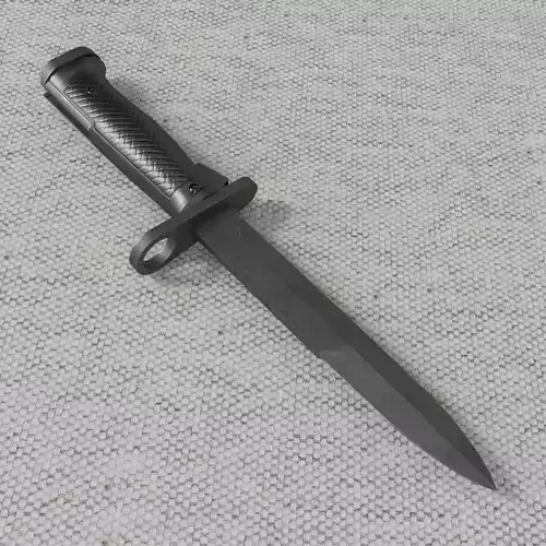 M6 Bayonet 3d Low-poly 3D model