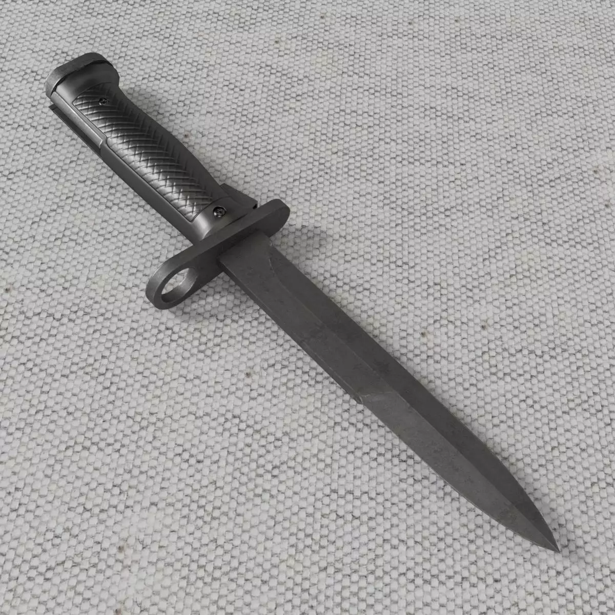 M6 Bayonet 3d Low-poly 3D model