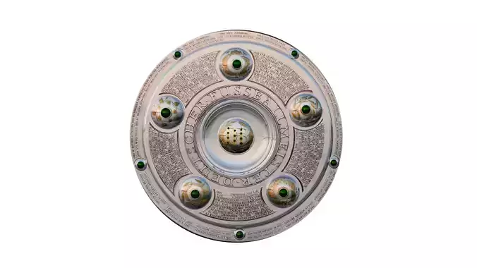 Bundesliga Trophy - German league Trophy 3D model