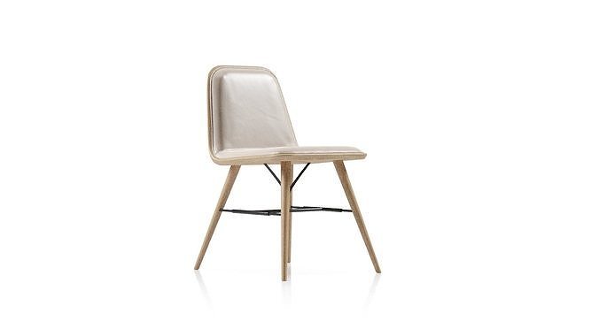 Fredericia Spine Stool Barstool Chair 3D model