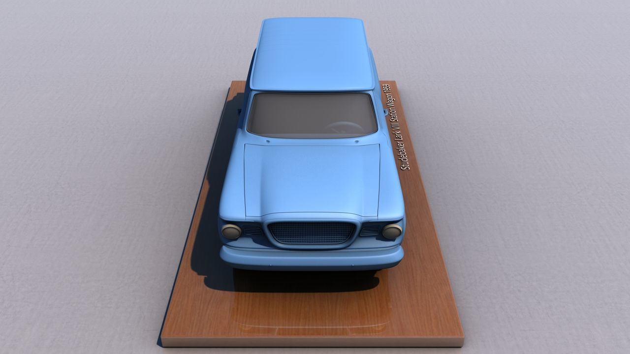 Studebaker Lark VII Station Wagon 1959 3D print model_3
