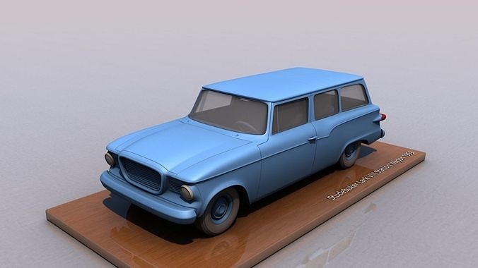 Studebaker Lark VII Station Wagon 1959 3D print model