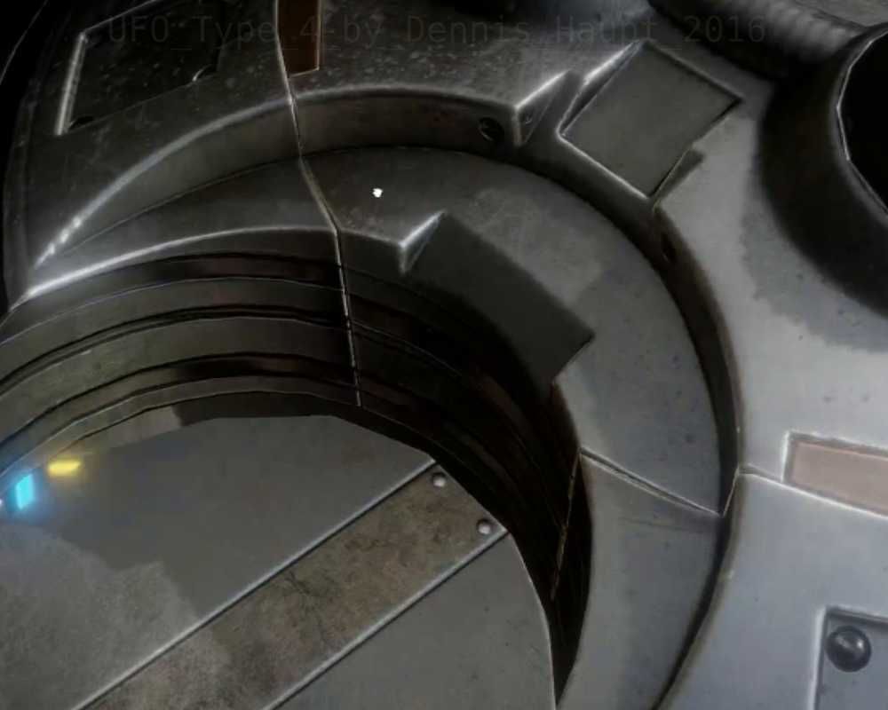 Ufo Pack Low-poly 3D model_39