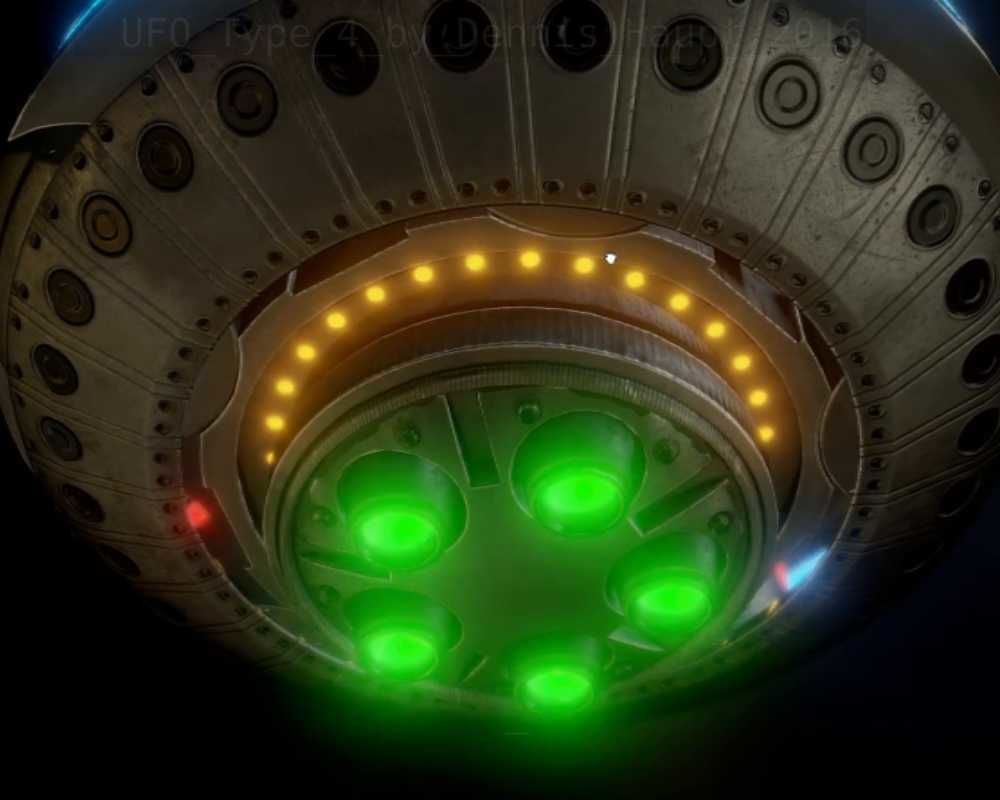 Ufo Pack Low-poly 3D model_48