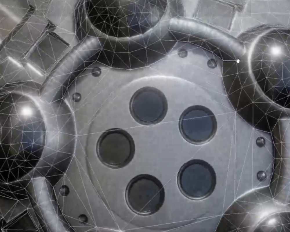 Ufo Pack Low-poly 3D model_77