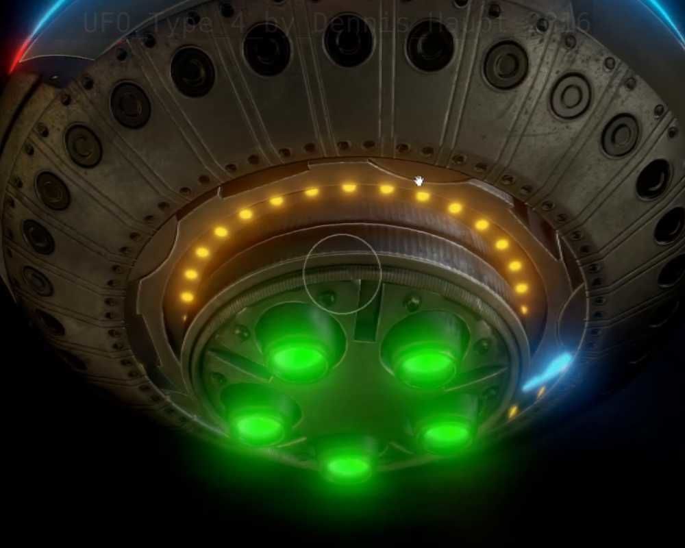 Ufo Pack Low-poly 3D model_47