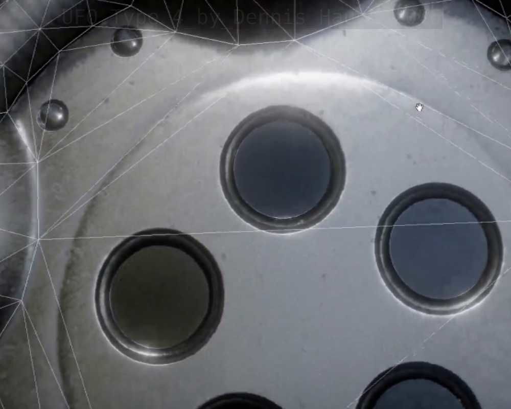 Ufo Pack Low-poly 3D model_76