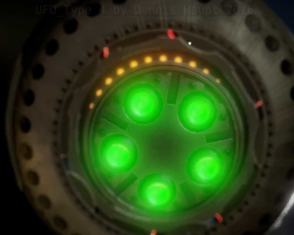 Ufo Pack Low-poly 3D model_45