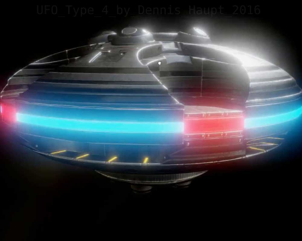 Ufo Pack Low-poly 3D model_35