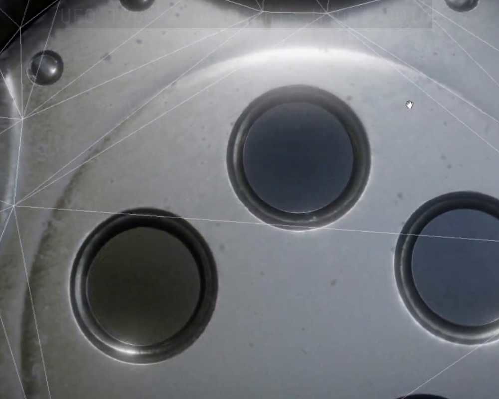 Ufo Pack Low-poly 3D model_75