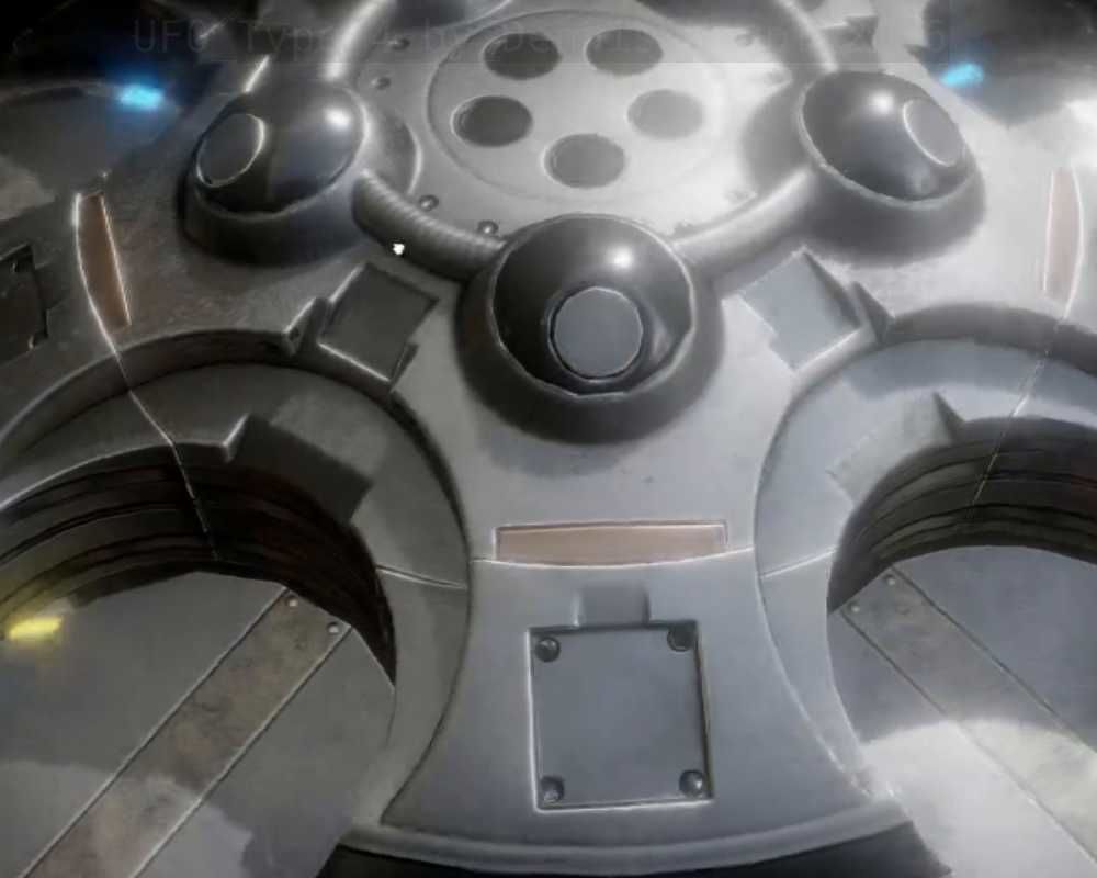 Ufo Pack Low-poly 3D model_37