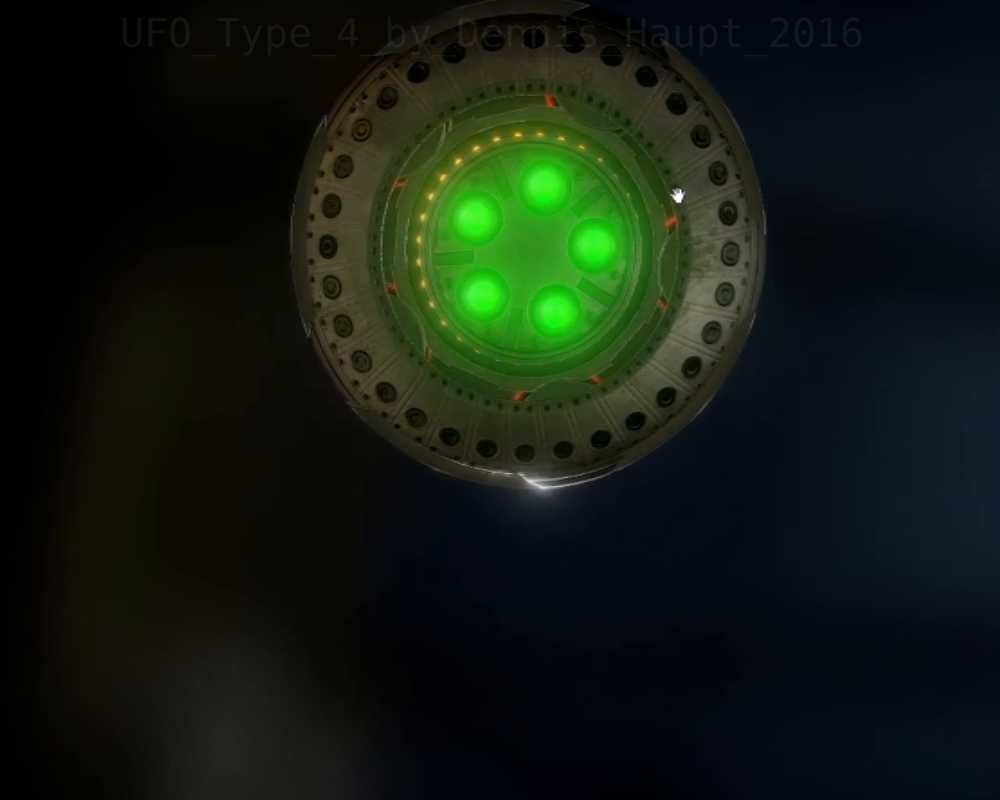 Ufo Pack Low-poly 3D model_63