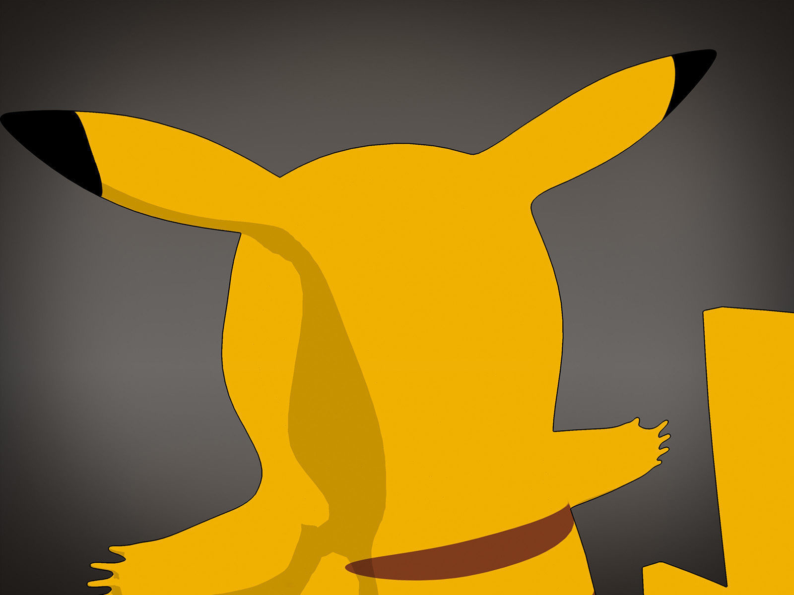 Pikachu Pokemon rigged Low-poly 3D model_17