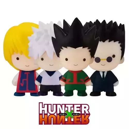 Hunter x Hunter Chibi Gashapon Figures  3D print model