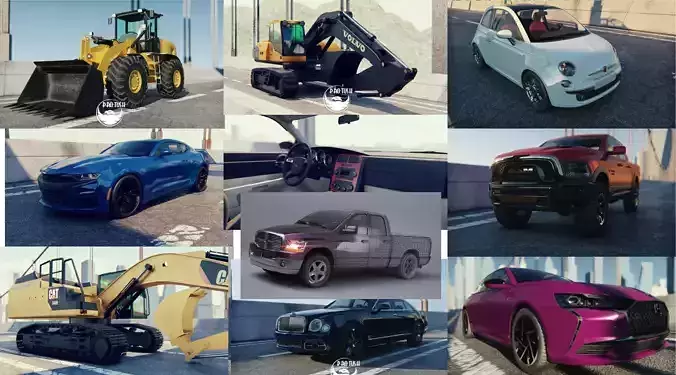 Giga Pack Collection Ultimate Car 3D Bundle 