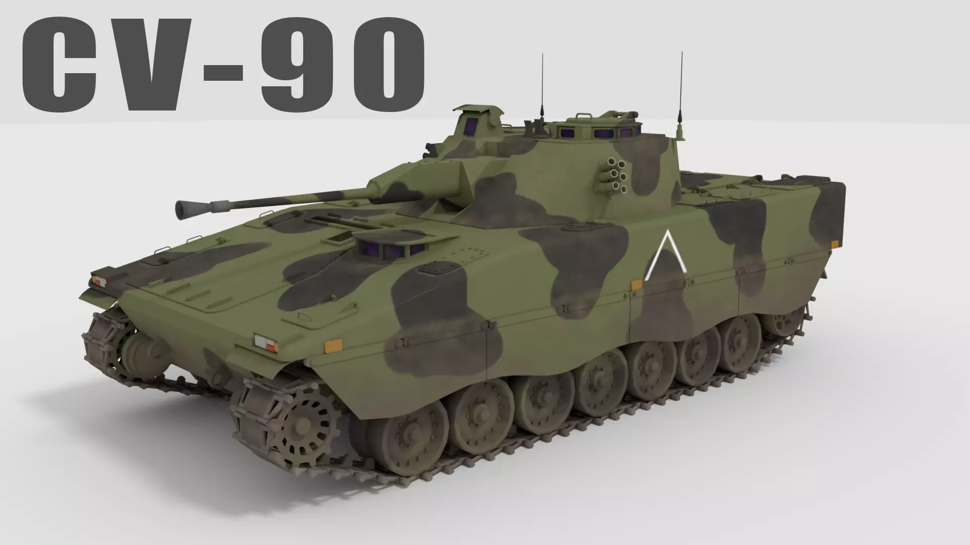 Combat Vehicle 90 3D model