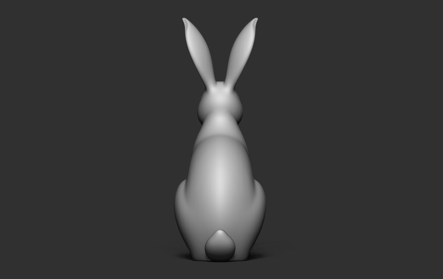 Rabbit 3D print model_14