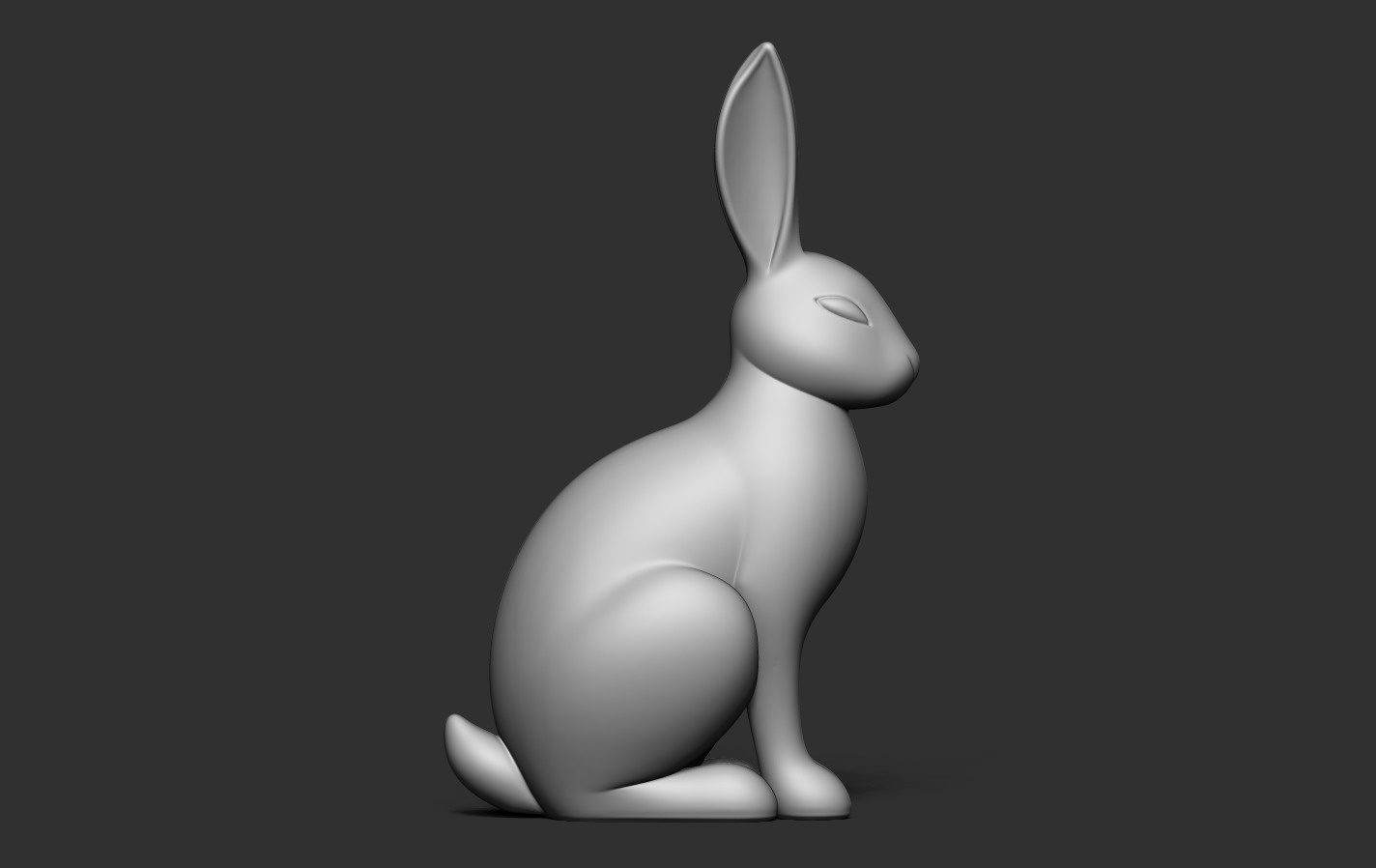 Rabbit 3D print model_15