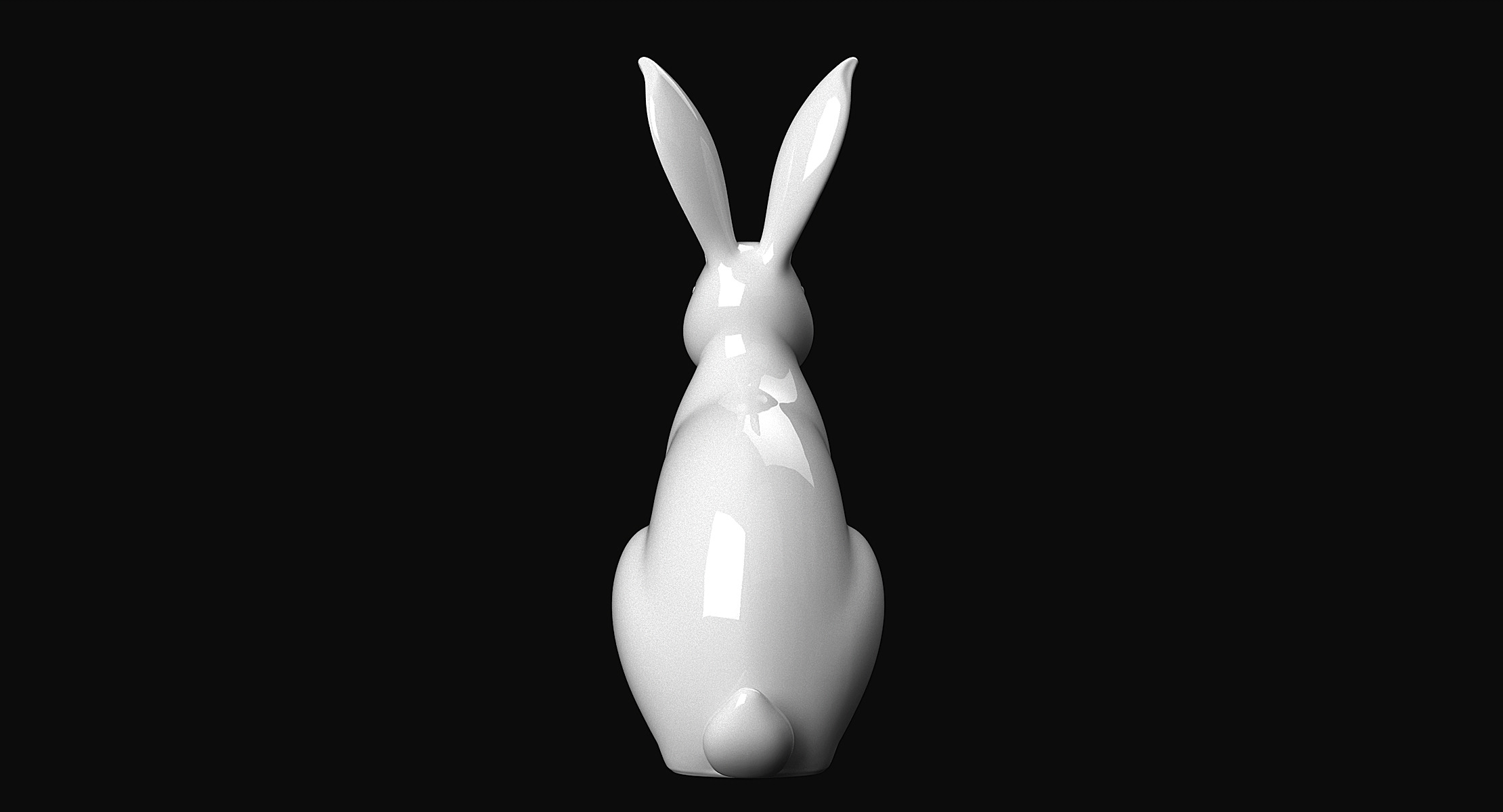 Rabbit 3D print model_5