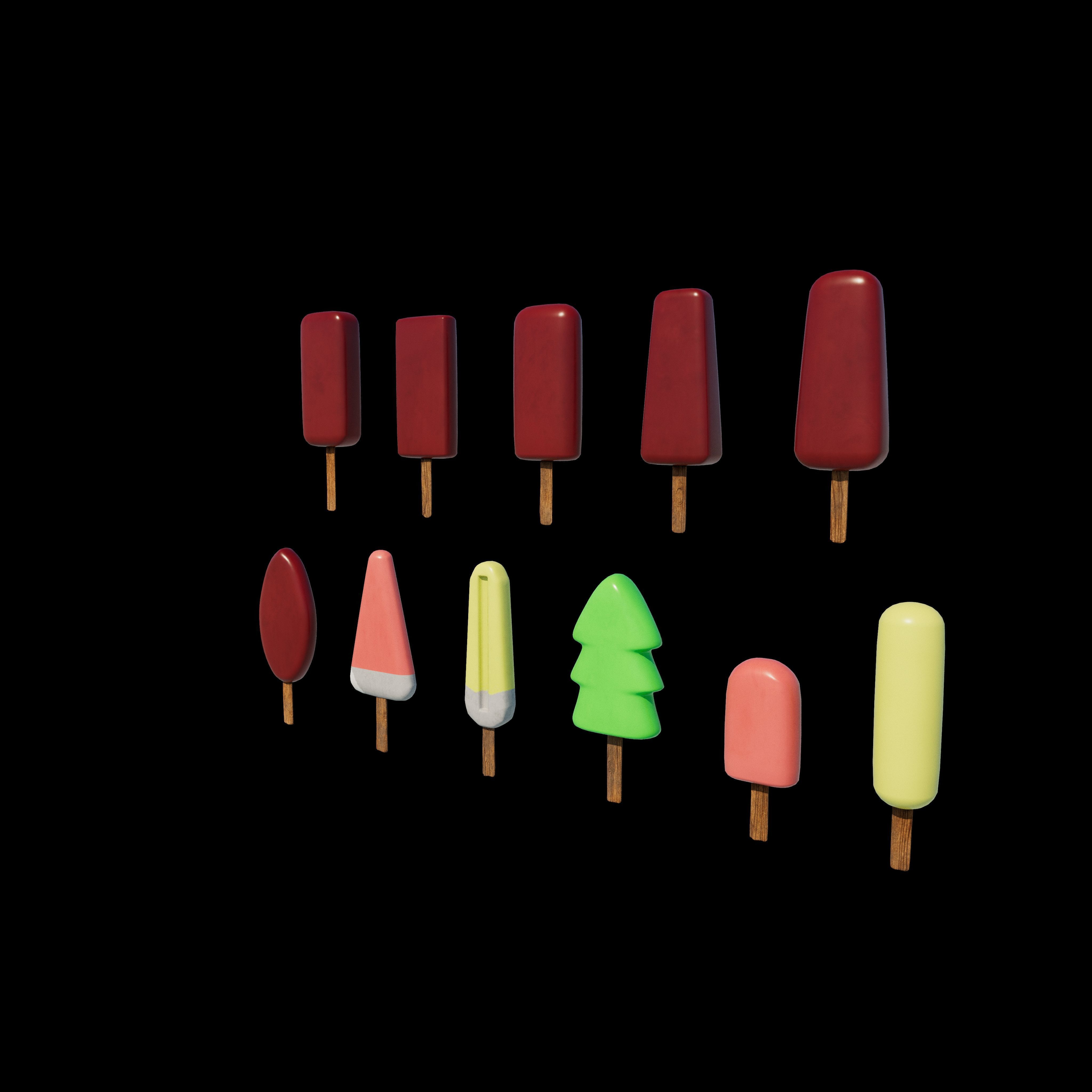 Ice Cream 3D model_9